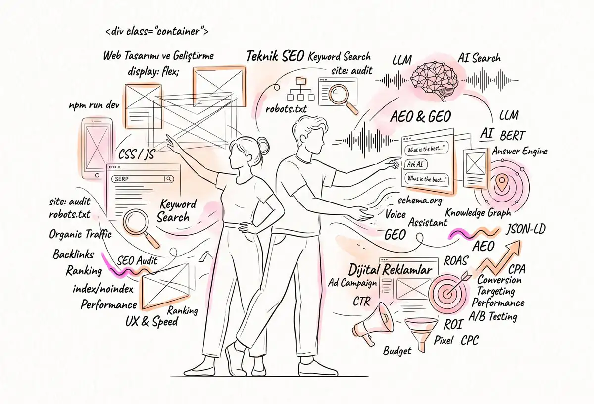 forDigitalMarketing Bütünleşik Dijital Ekosistem Mimaris